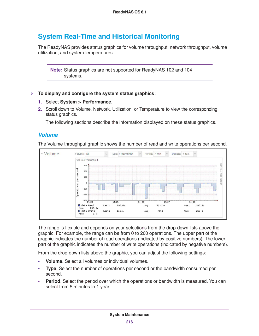 NETGEAR READYNAS 716X, READYNAS 516, READYNAS 316, READYNAS 312, EDA 500 System Real-Time and Historical Monitoring, Volume 