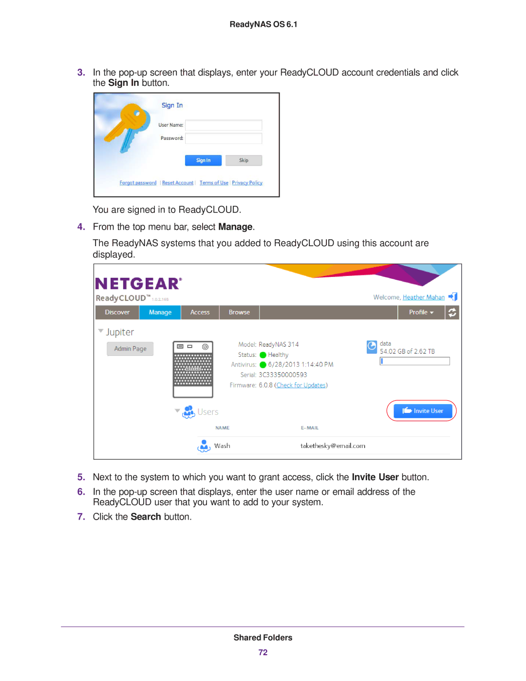 NETGEAR READYNAS 716X, READYNAS 516, READYNAS 316, READYNAS 312, READYNAS 314, READYNAS 102, READYNAS 104, EDA 500 ReadyNAS OS 