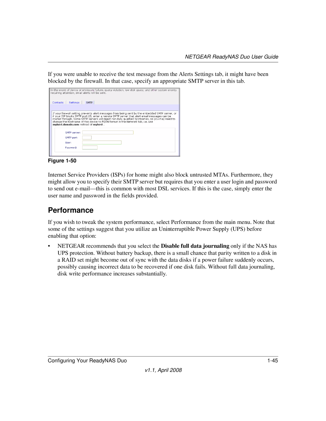 NETGEAR RND2110, RND 2175 manual Performance 