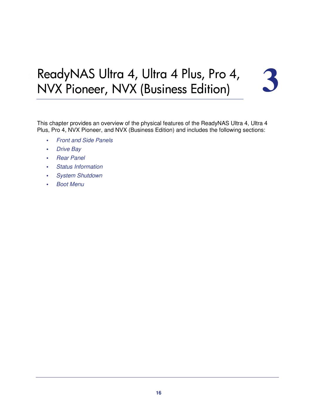 NETGEAR RNDP6310-100NAS manual ReadyNAS Ultra 4, Ultra 4 Plus, Pro 