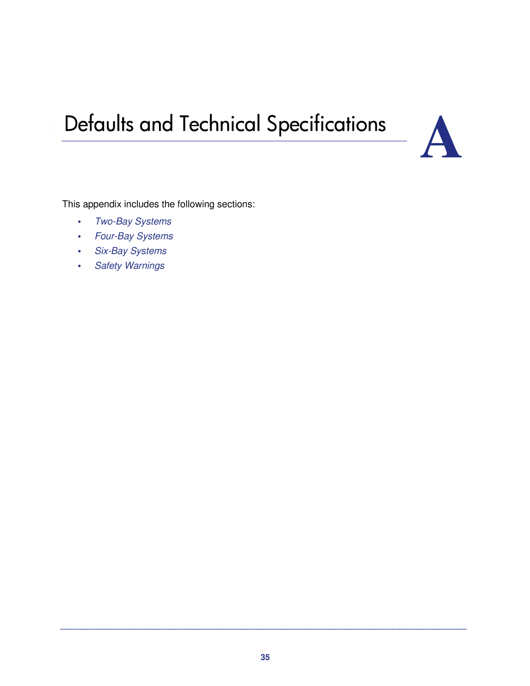 NETGEAR RNDP6310-100NAS manual Defaults and Technical Specifications a 