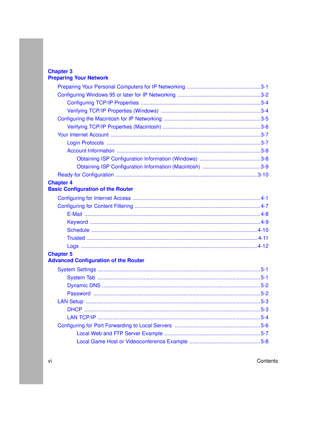 NETGEAR RP114 manual Chapter Preparing Your Network 