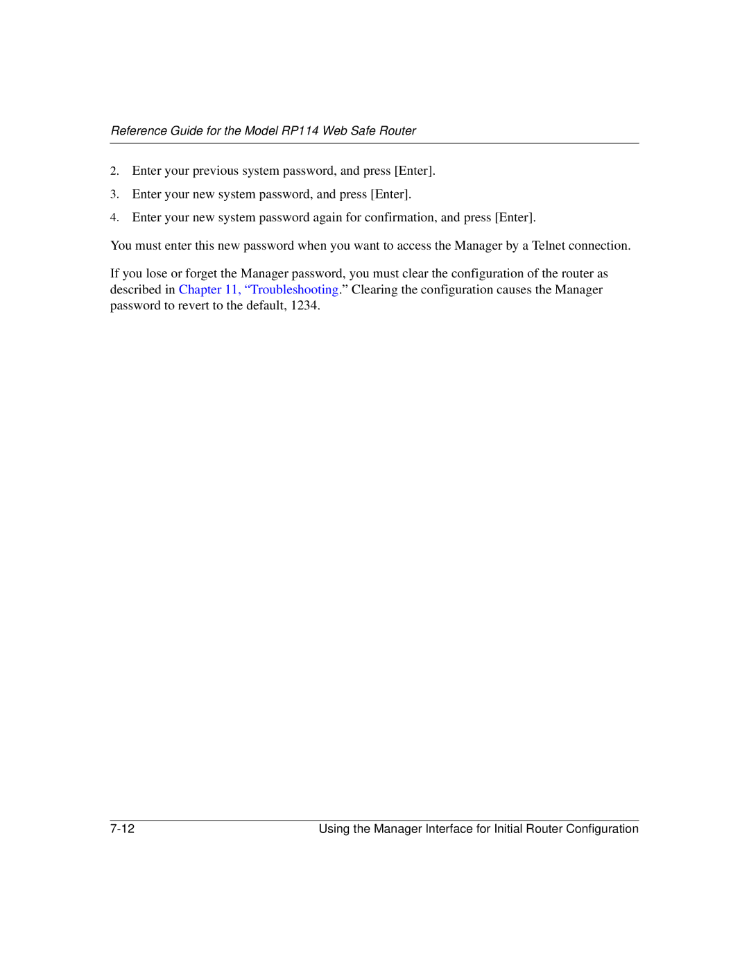 NETGEAR manual Reference Guide for the Model RP114 Web Safe Router 