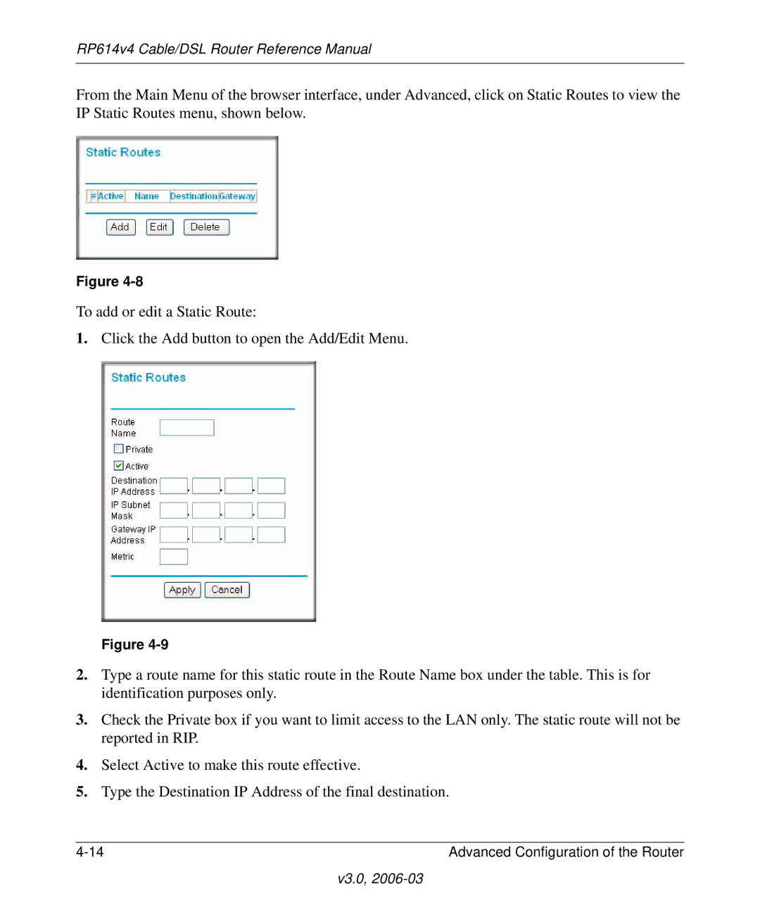 NETGEAR manual RP614v4 Cable/DSL Router Reference Manual 