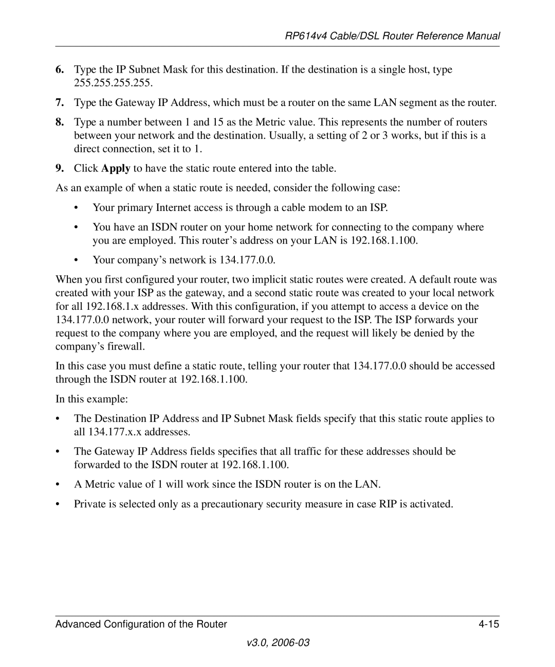 NETGEAR manual RP614v4 Cable/DSL Router Reference Manual 