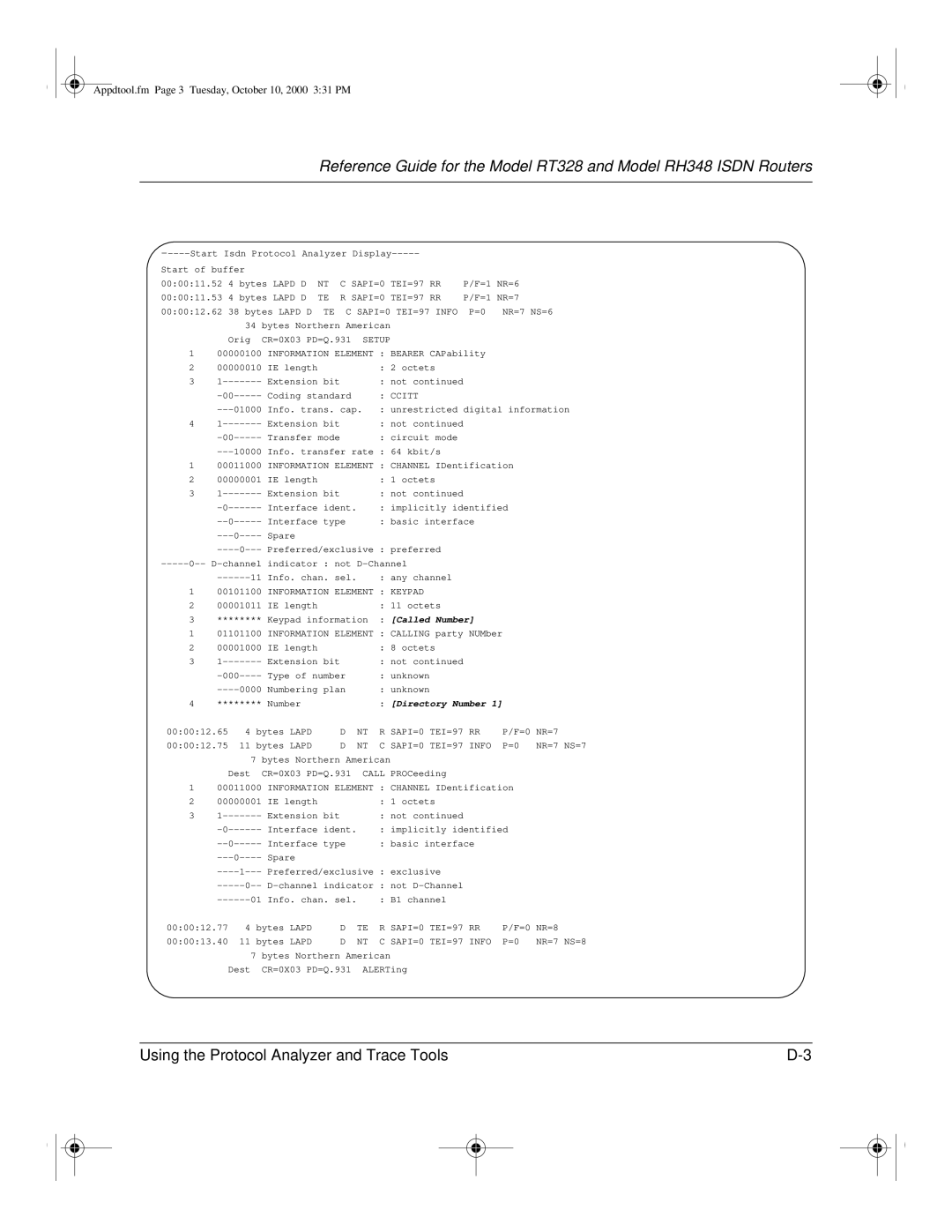 NETGEAR RT328 manual Appdtool.fm Page 3 Tuesday, October 10, 2000 331 PM 