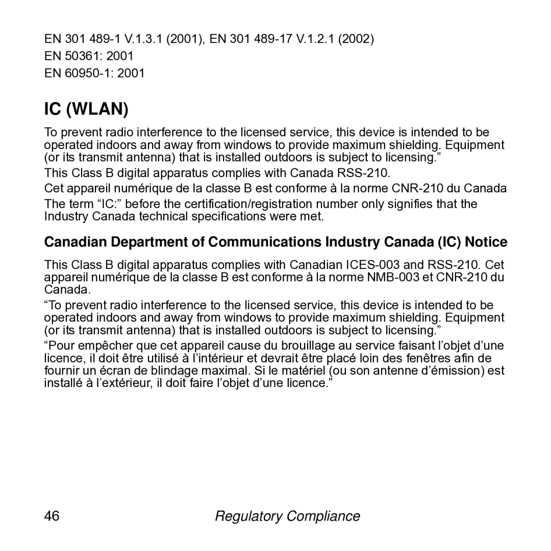 NETGEAR SPH101 manual IC Wlan 