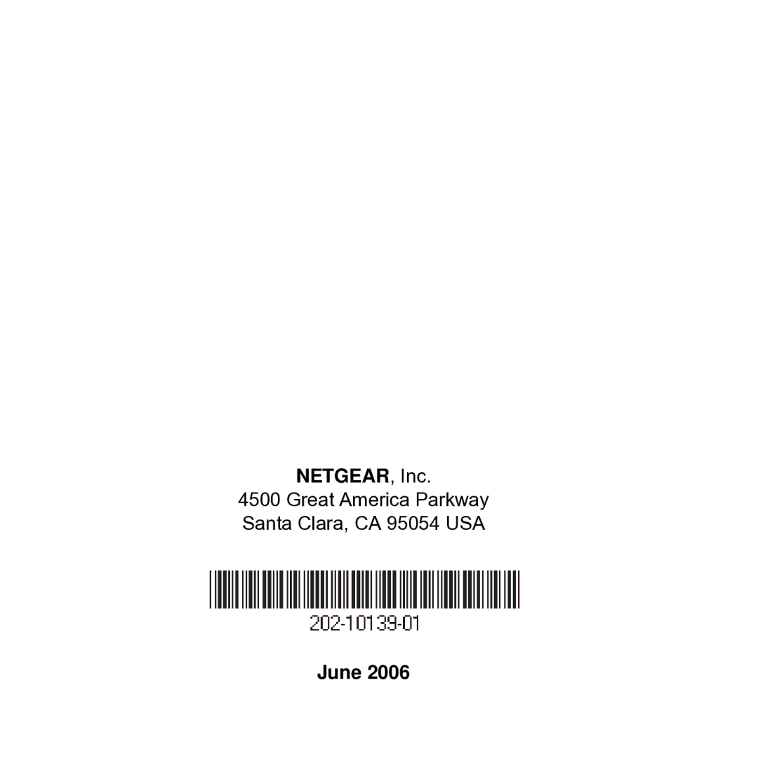 NETGEAR SPH101 manual NETGEAR, Inc, June 