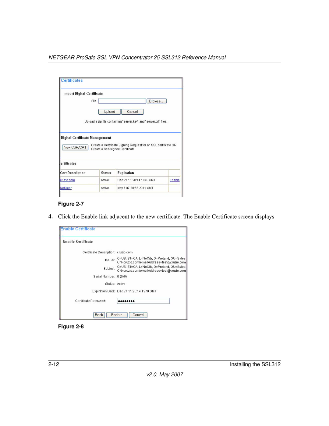 NETGEAR SSL312 manual V2.0, May 