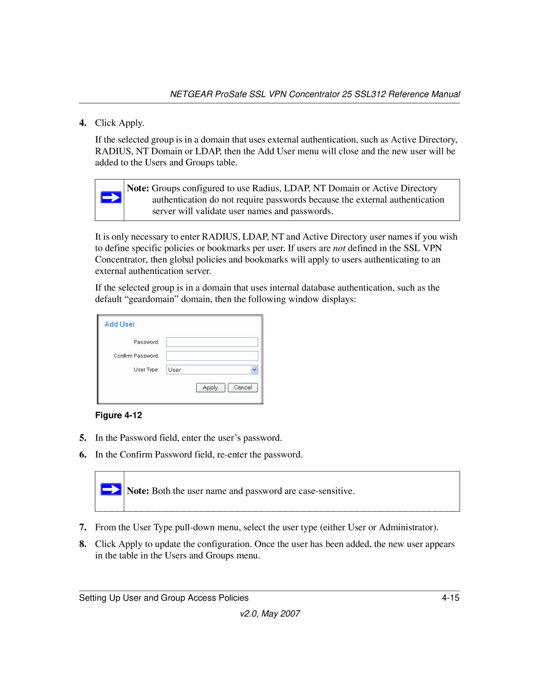 NETGEAR SSL312 manual V2.0, May 