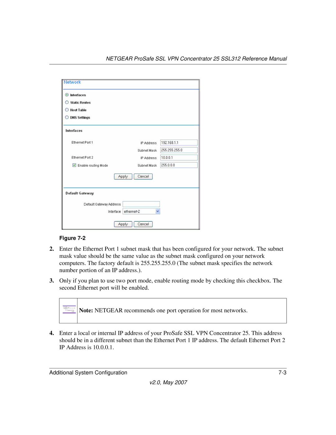 NETGEAR SSL312 manual V2.0, May 