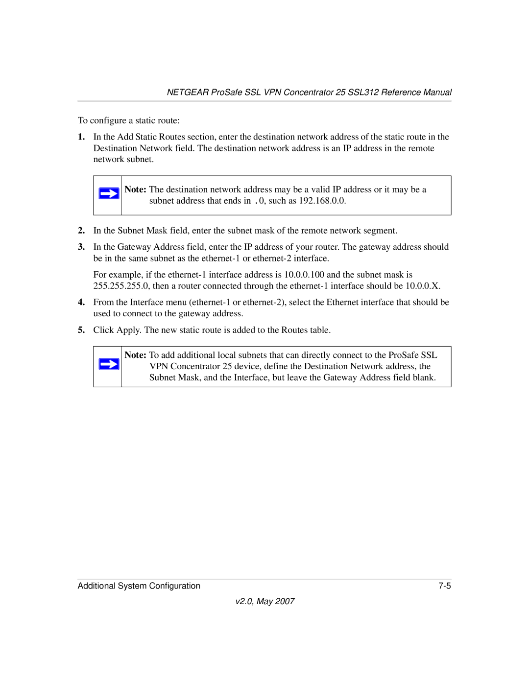 NETGEAR SSL312 manual V2.0, May 