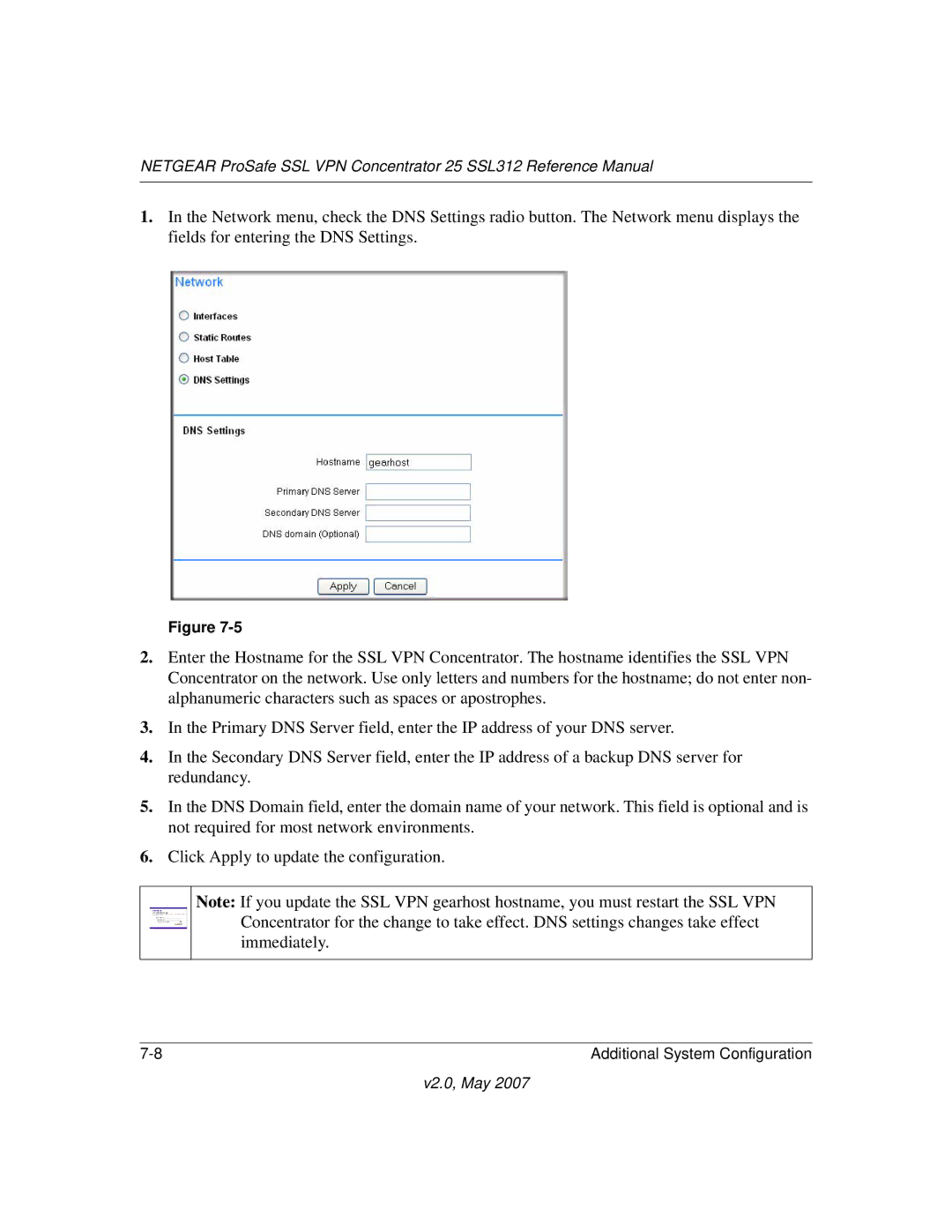 NETGEAR SSL312 manual V2.0, May 