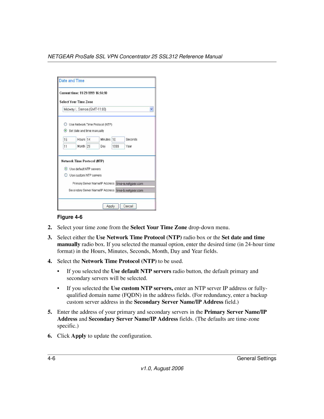 NETGEAR SSL312 manual V1.0, August 