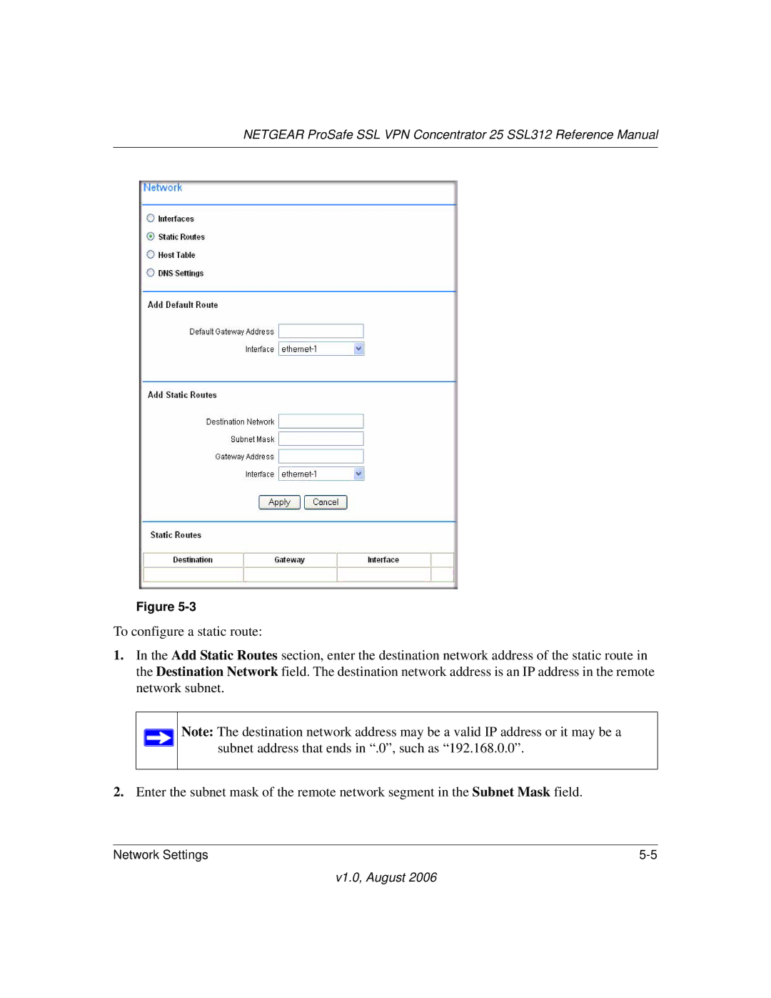 NETGEAR SSL312 manual V1.0, August 