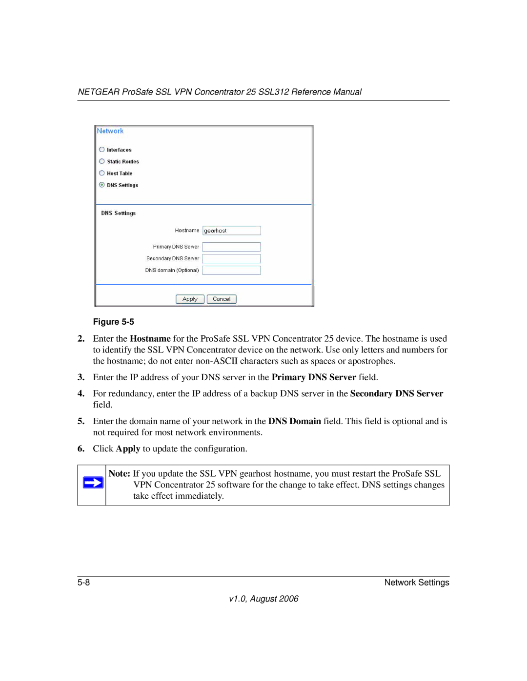 NETGEAR SSL312 manual V1.0, August 