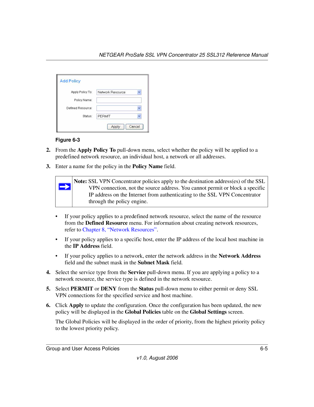 NETGEAR SSL312 manual V1.0, August 