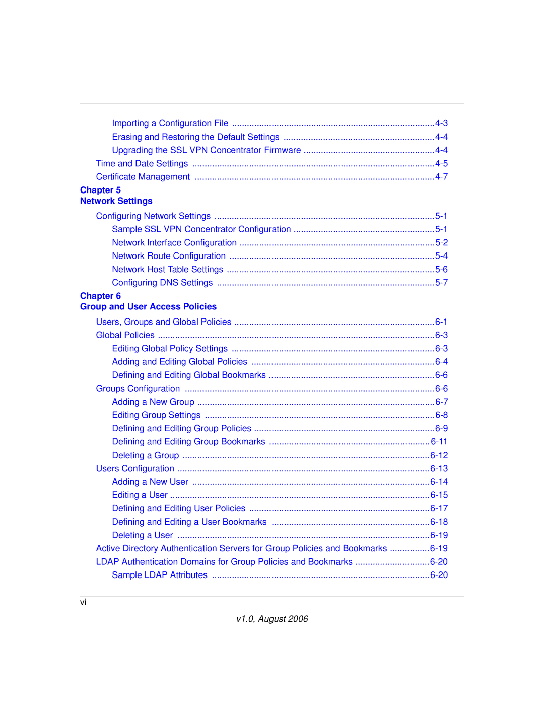 NETGEAR SSL312 manual Chapter Network Settings 