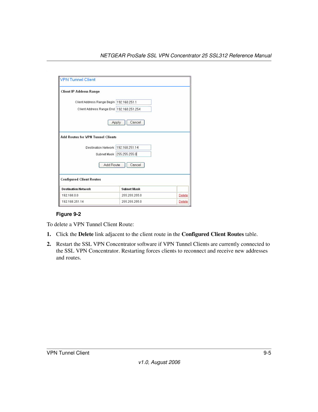 NETGEAR SSL312 manual V1.0, August 