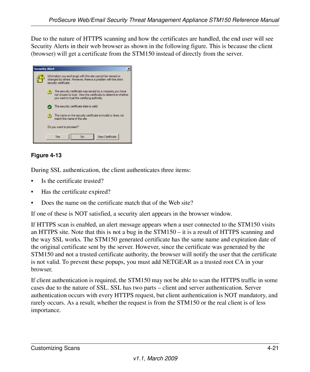 NETGEAR STM150EW3-100NAS manual V1.1, March 