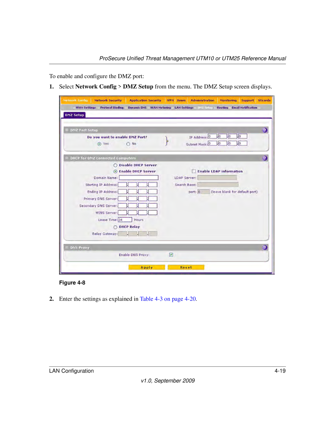 NETGEAR UTM25-100NAS, UTM10EW-100NAS, UTM25EW-100NAS manual V1.0, September 