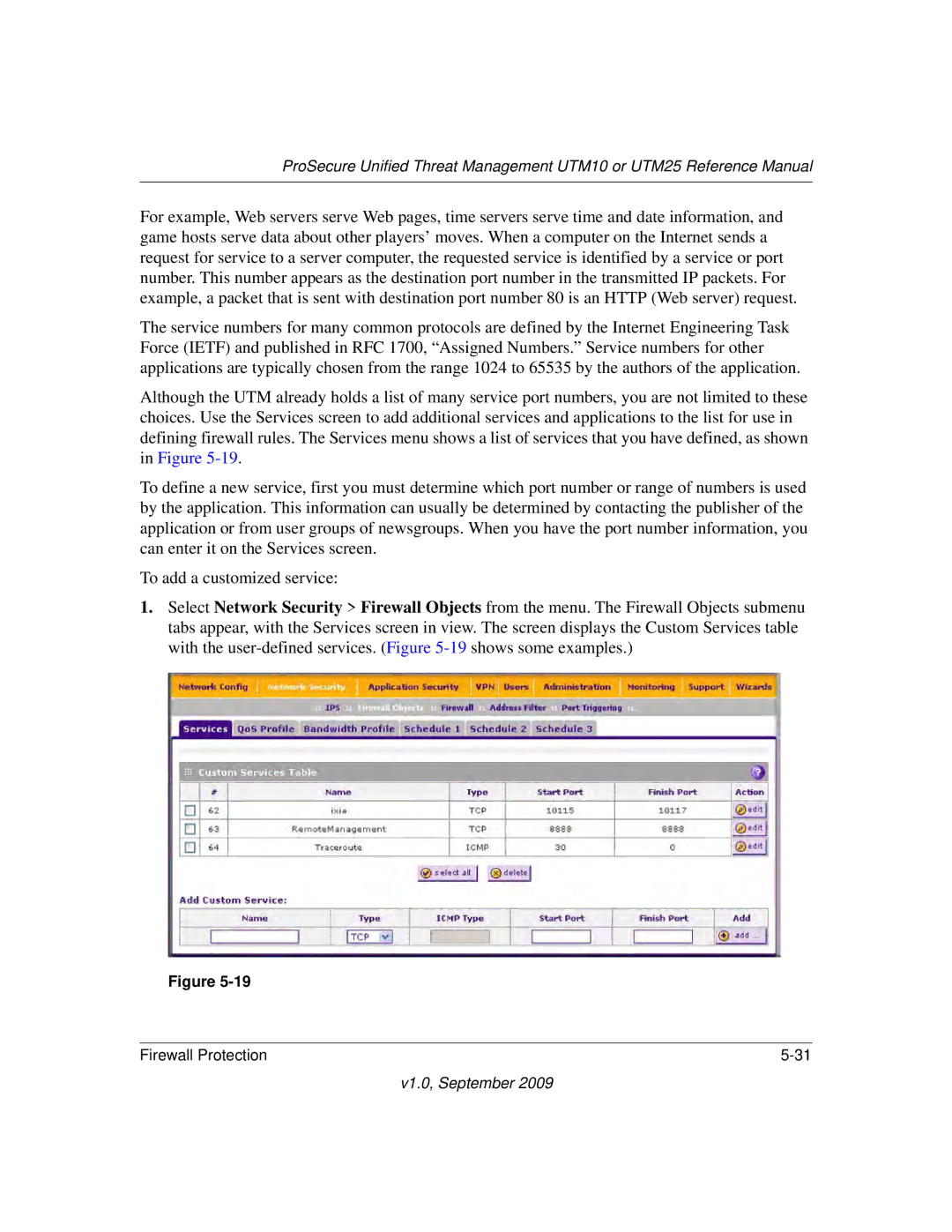 NETGEAR UTM10EW-100NAS, UTM25-100NAS, UTM25EW-100NAS manual V1.0, September 