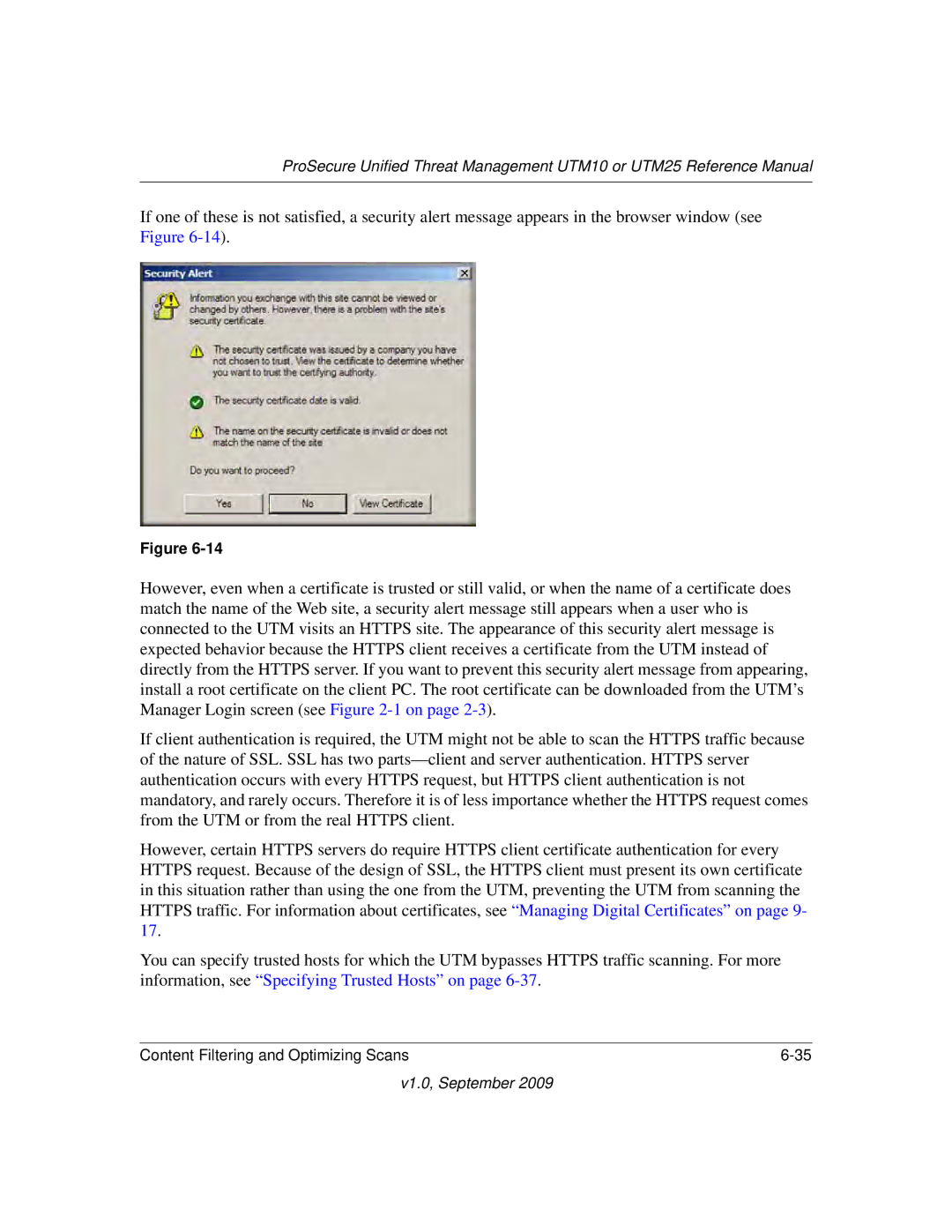 NETGEAR UTM10EW-100NAS, UTM25-100NAS, UTM25EW-100NAS manual V1.0, September 