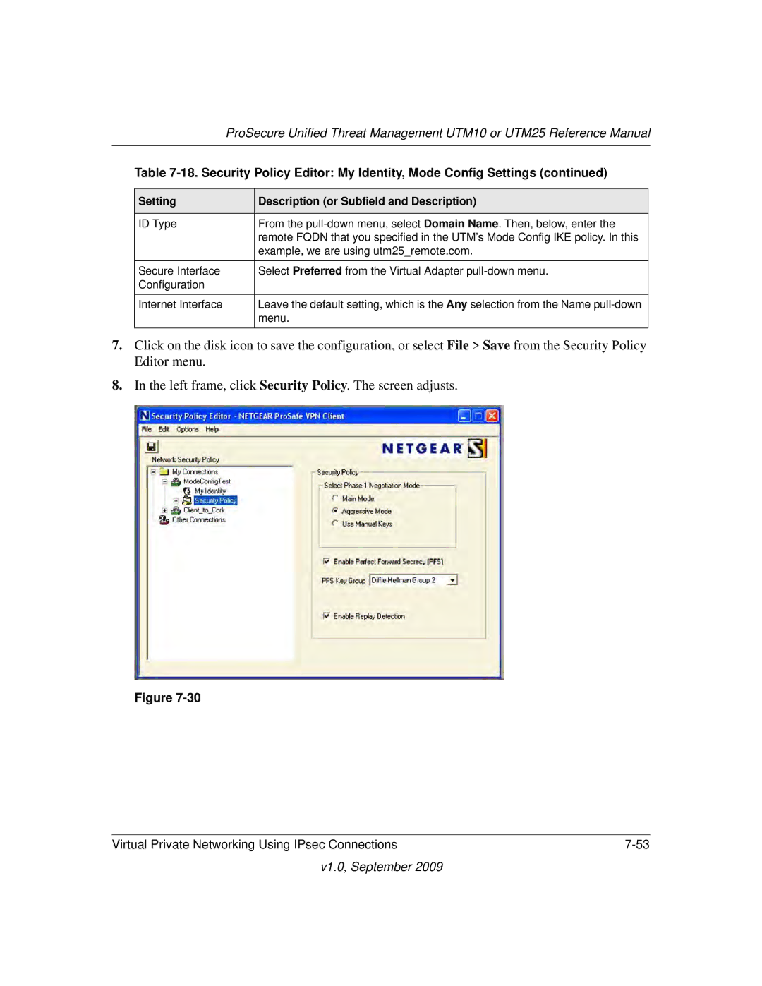 NETGEAR UTM25EW-100NAS, UTM25-100NAS, UTM10EW-100NAS manual Menu 