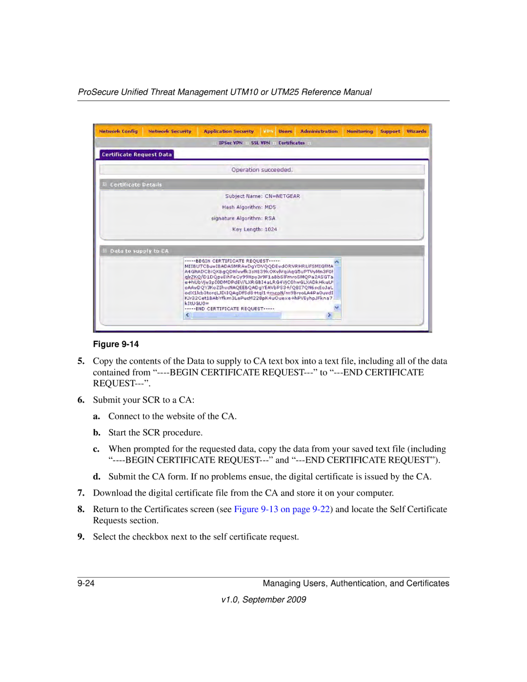 NETGEAR UTM25-100NAS, UTM10EW-100NAS, UTM25EW-100NAS manual V1.0, September 