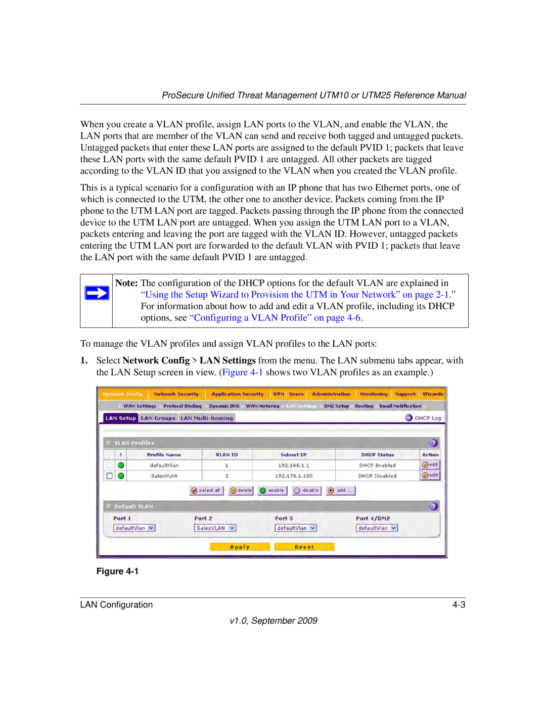 NETGEAR UTM25EW-100NAS, UTM25-100NAS, UTM10EW-100NAS manual V1.0, September 