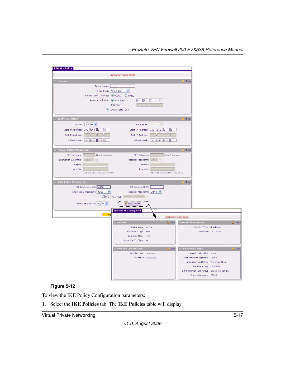 NETGEAR manual ProSafe VPN Firewall 200 FVX538 Reference Manual 