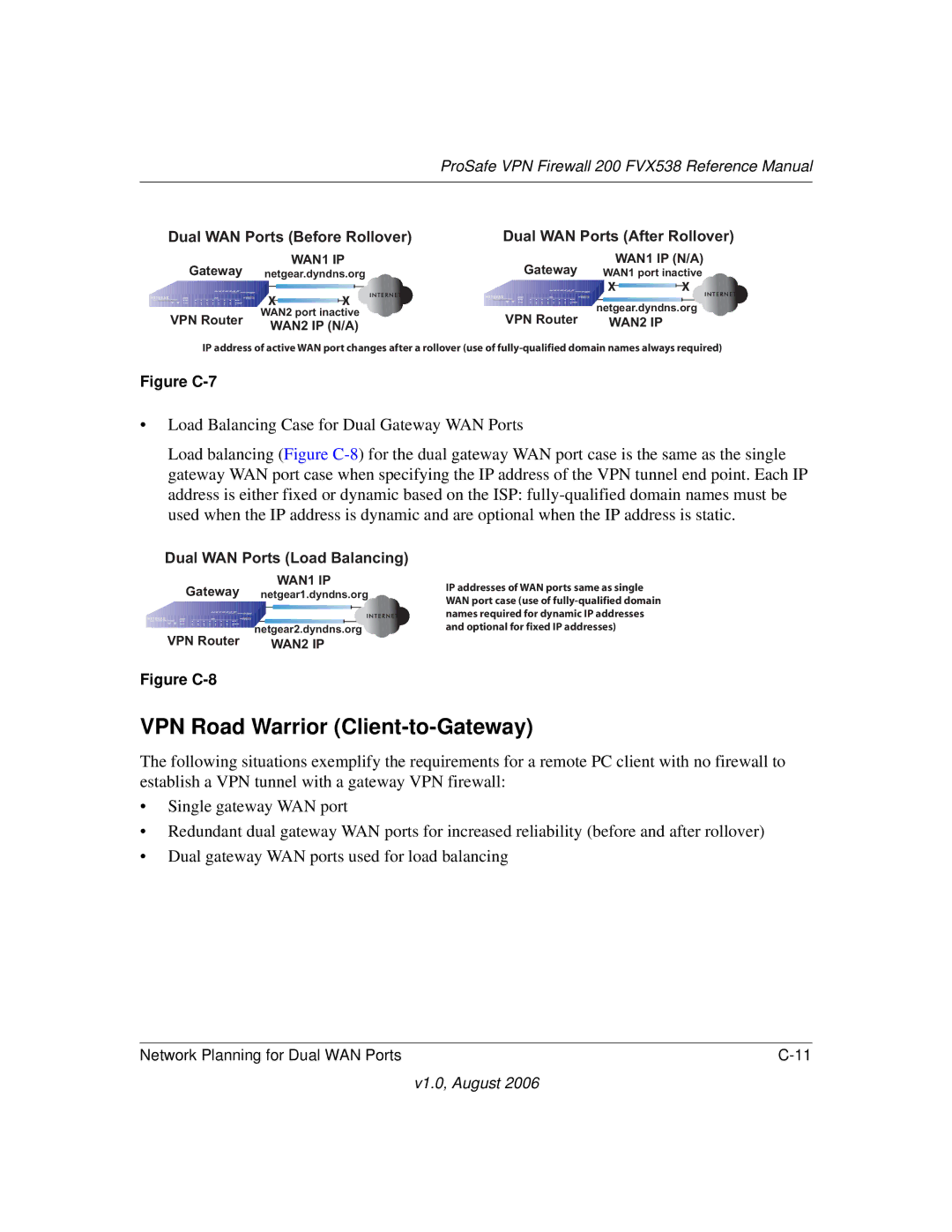 NETGEAR VPN Firewall 200 FVX538 manual Reference Manual 