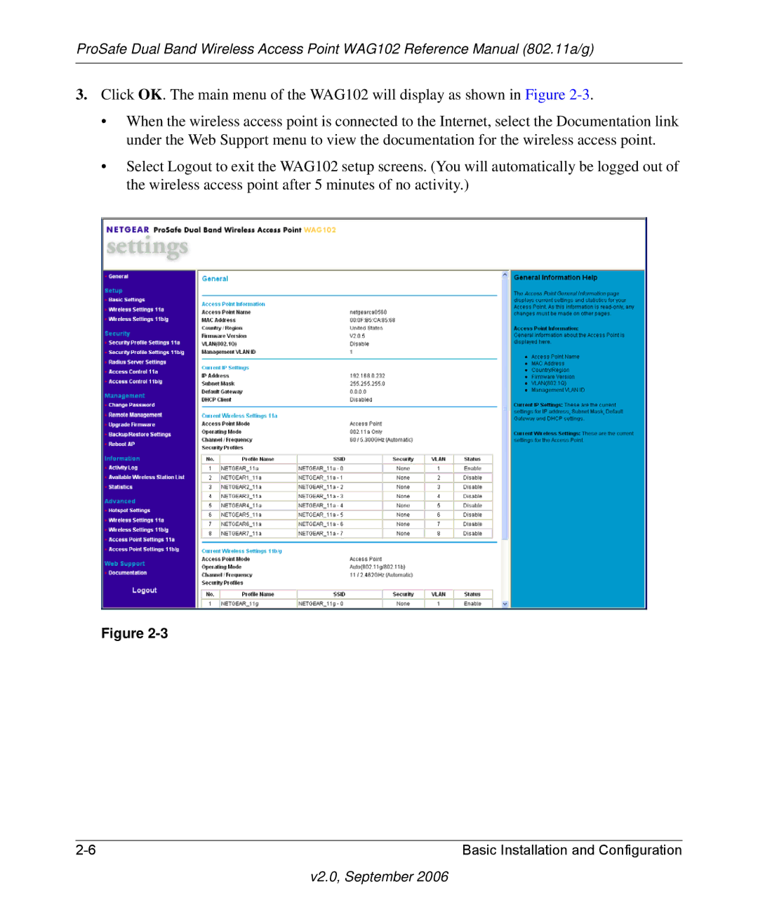 NETGEAR WAG102NA manual V2.0, September 