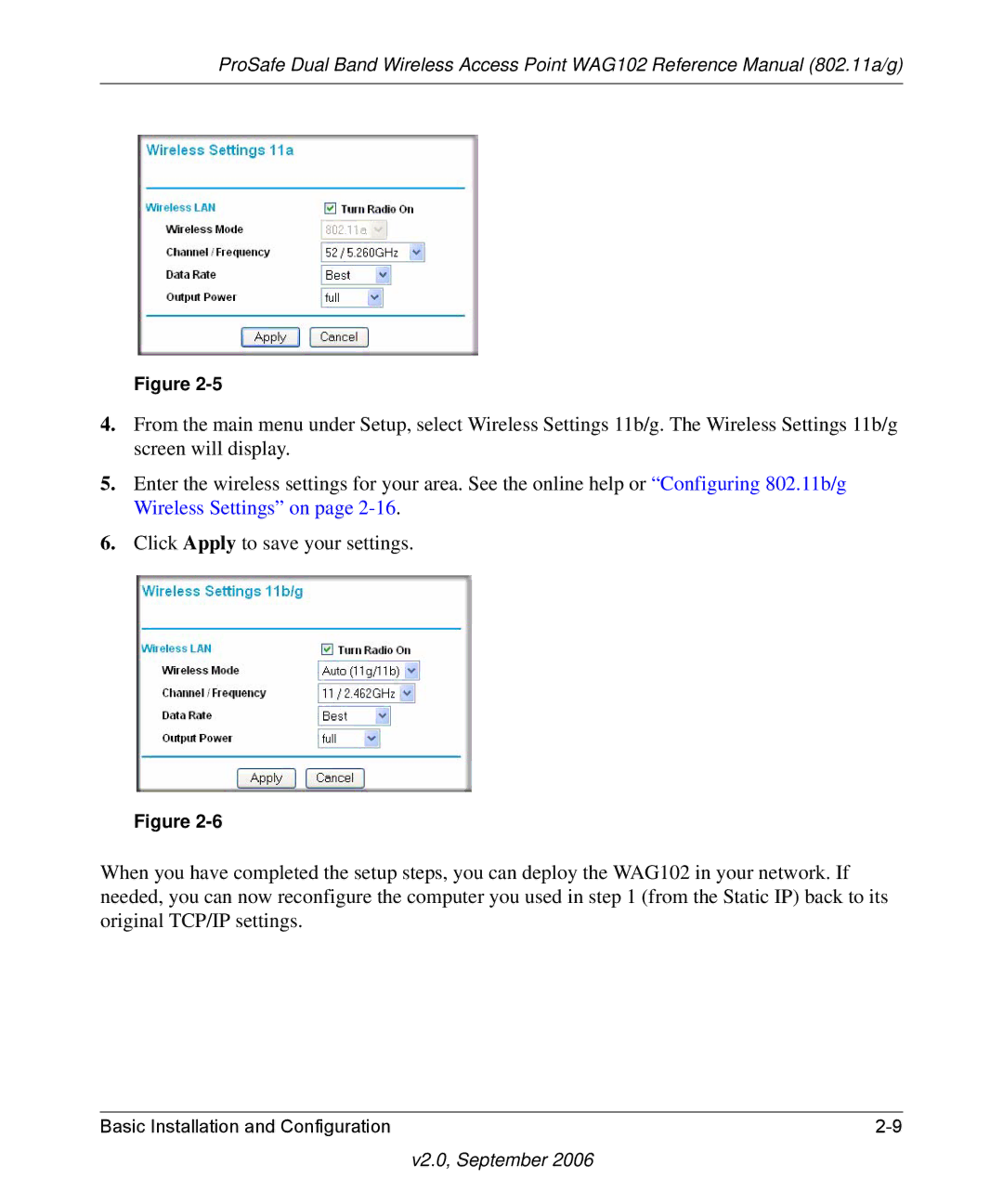 NETGEAR WAG102NA manual V2.0, September 