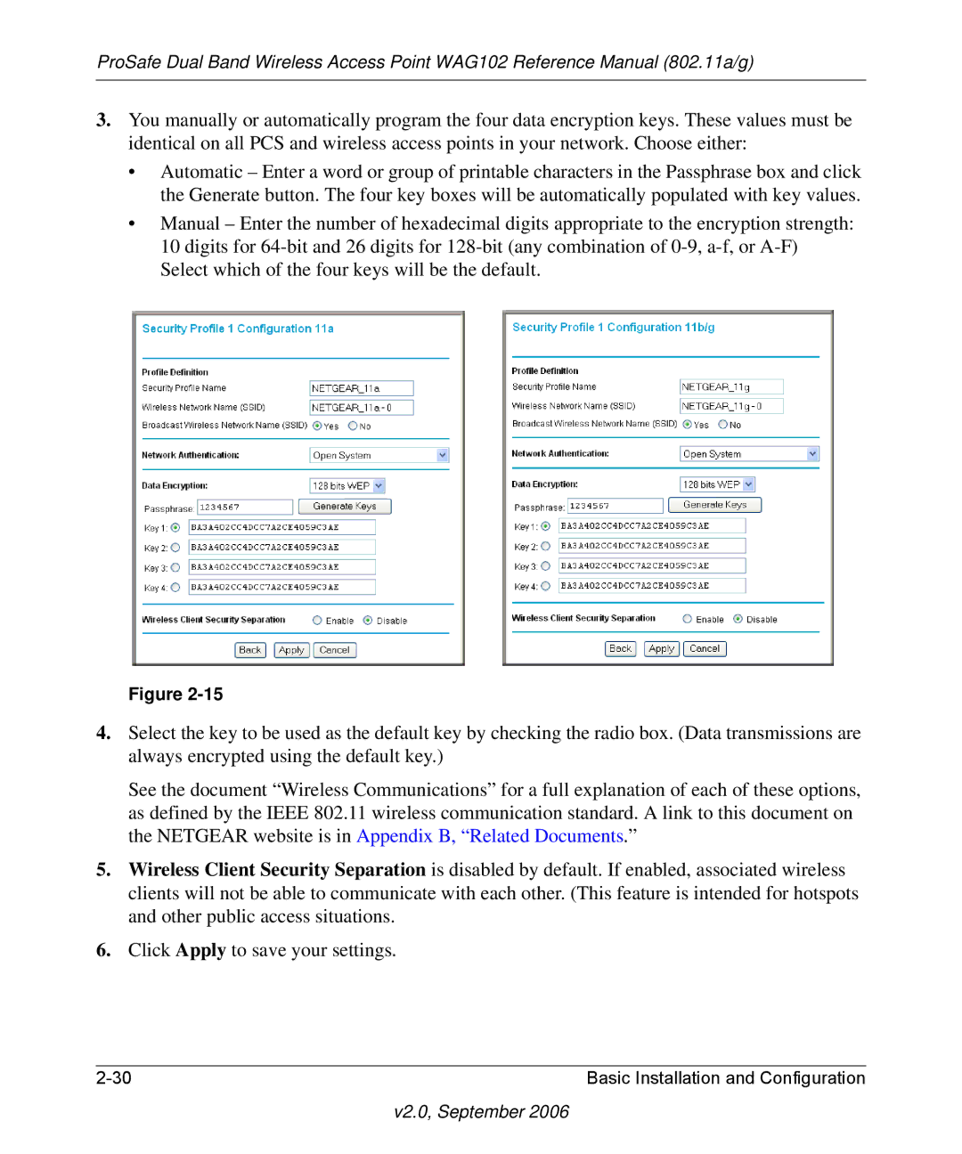 NETGEAR WAG102NA manual V2.0, September 