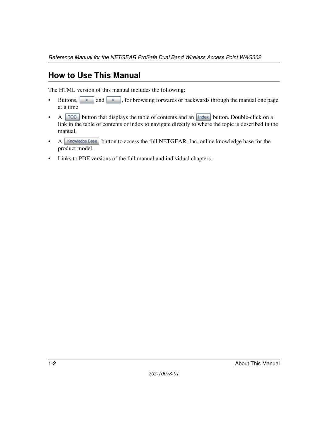 NETGEAR WAG302 manual How to Use This Manual 