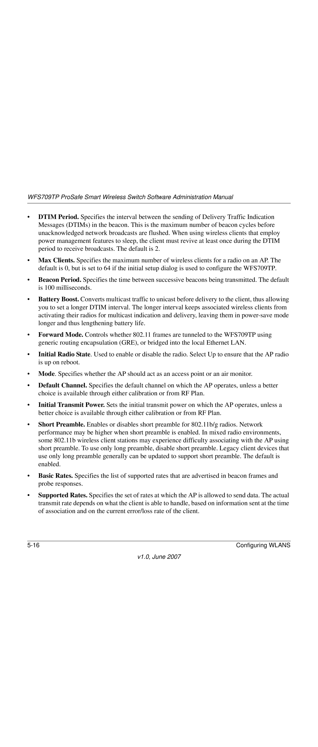 NETGEAR WFS709TP-100NAS manual V1.0, June 