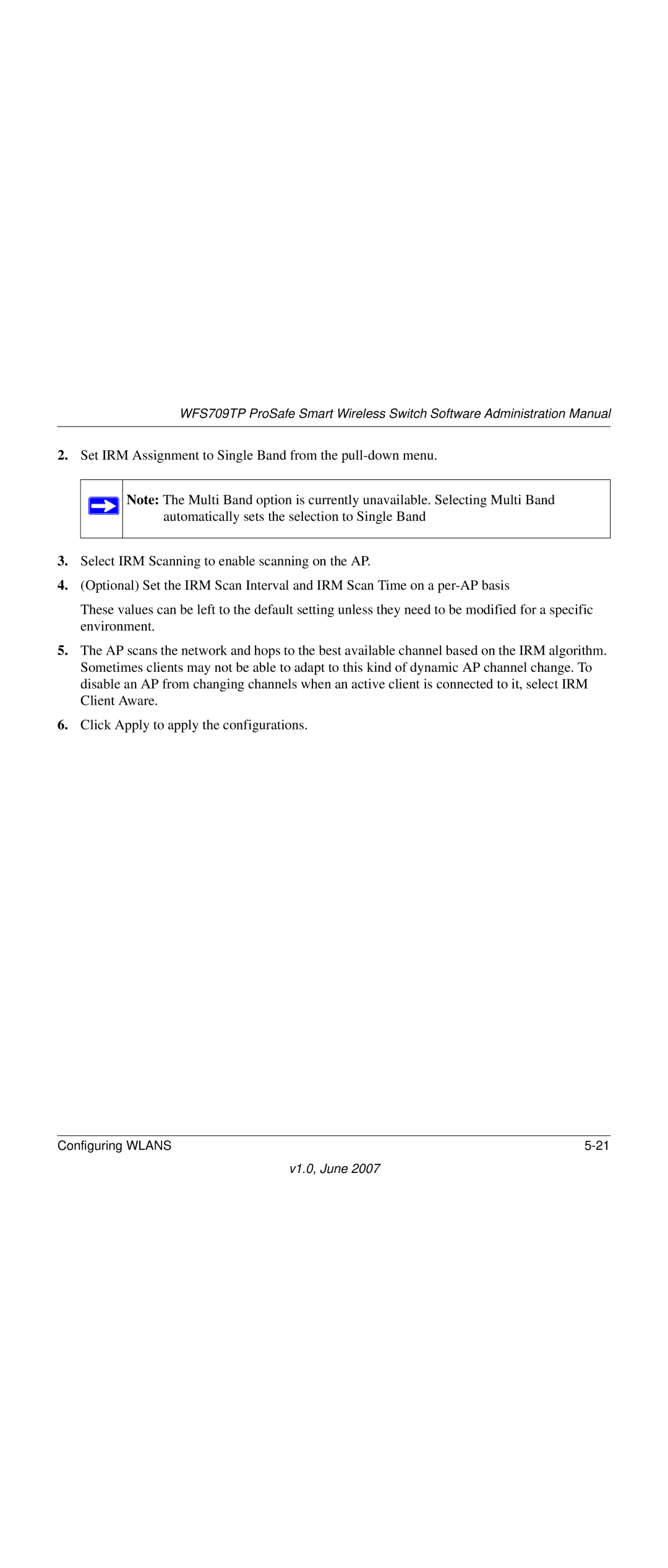 NETGEAR WFS709TP-100NAS manual V1.0, June 