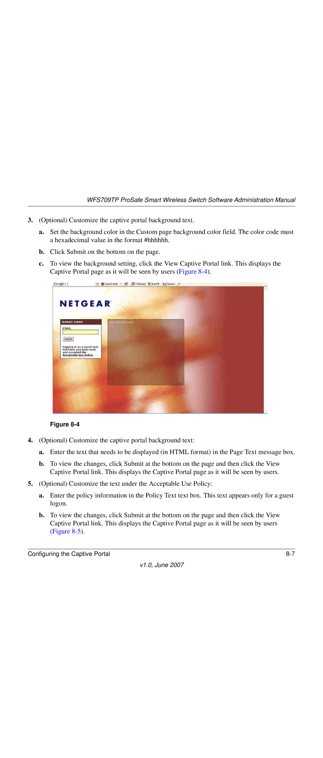 NETGEAR WFS709TP-100NAS manual V1.0, June 