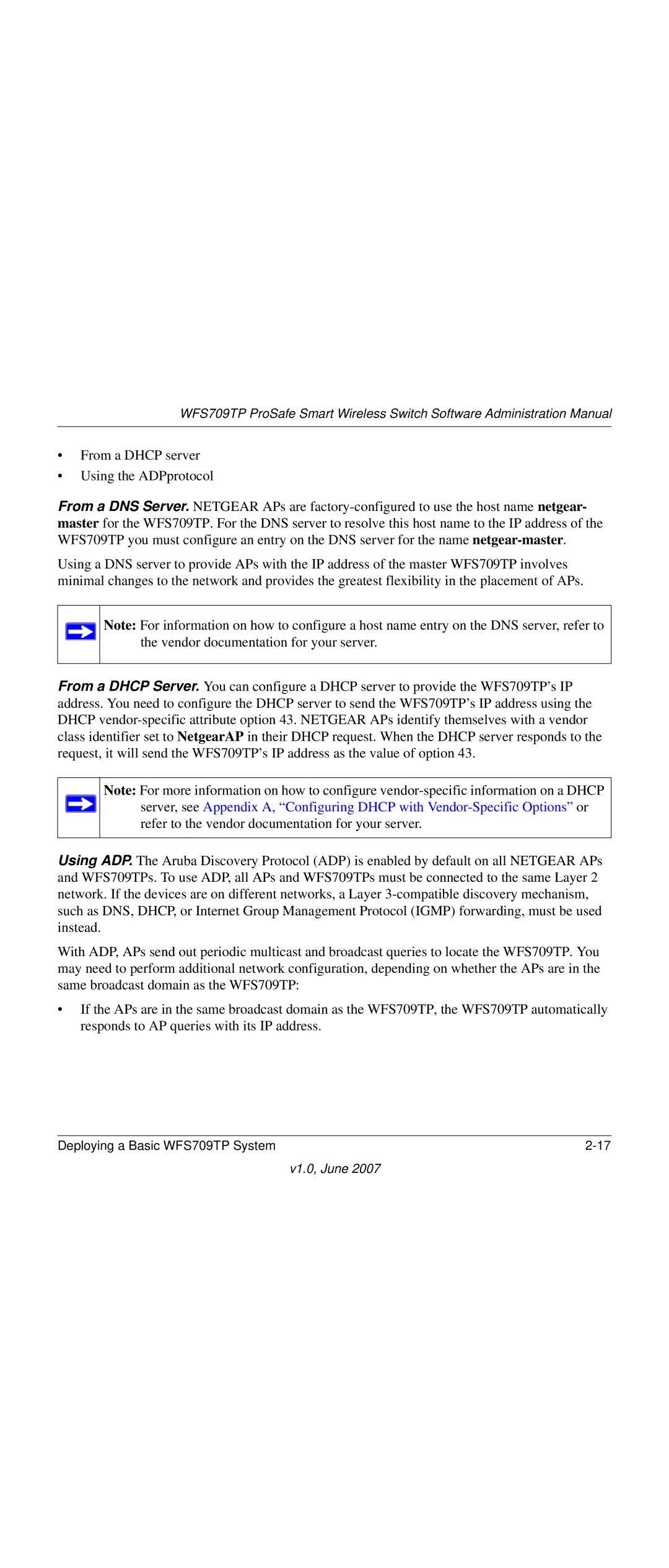 NETGEAR WFS709TP-100NAS manual V1.0, June 