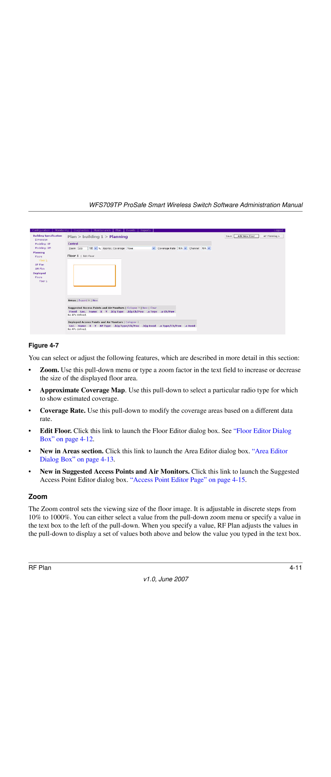 NETGEAR WFS709TP-100NAS manual Zoom 