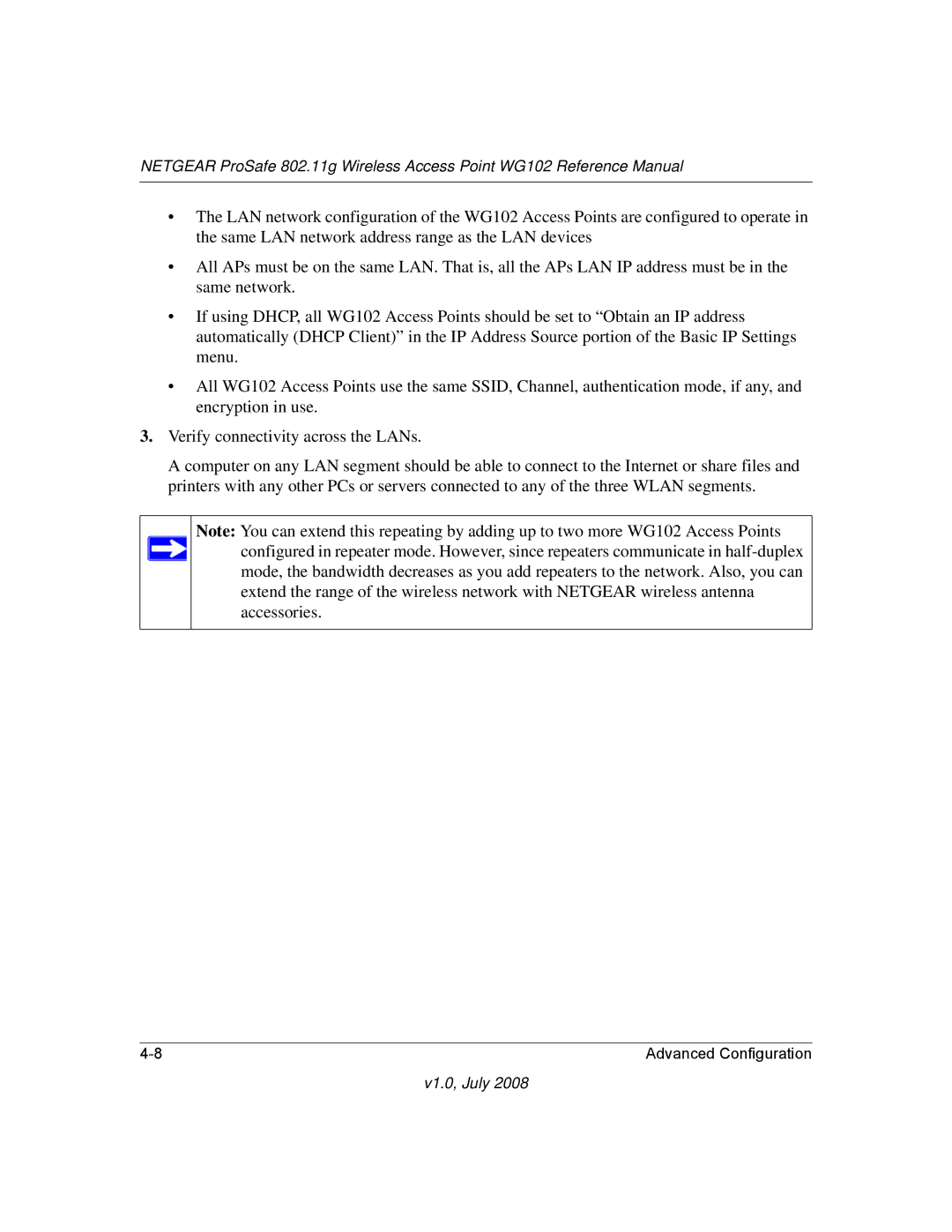 NETGEAR WG102NA manual V1.0, July 