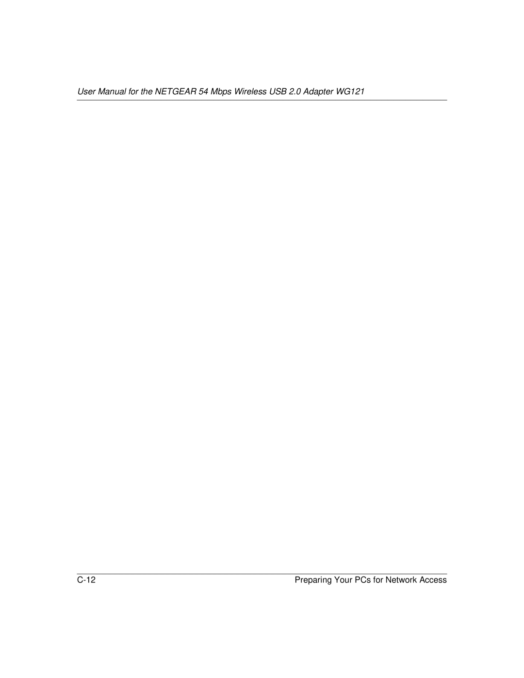 NETGEAR WG121 user manual Preparing Your PCs for Network Access 