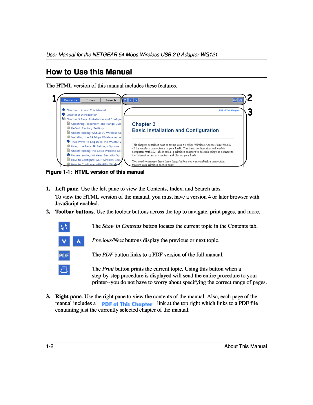 NETGEAR WG121 user manual How to Use this Manual 