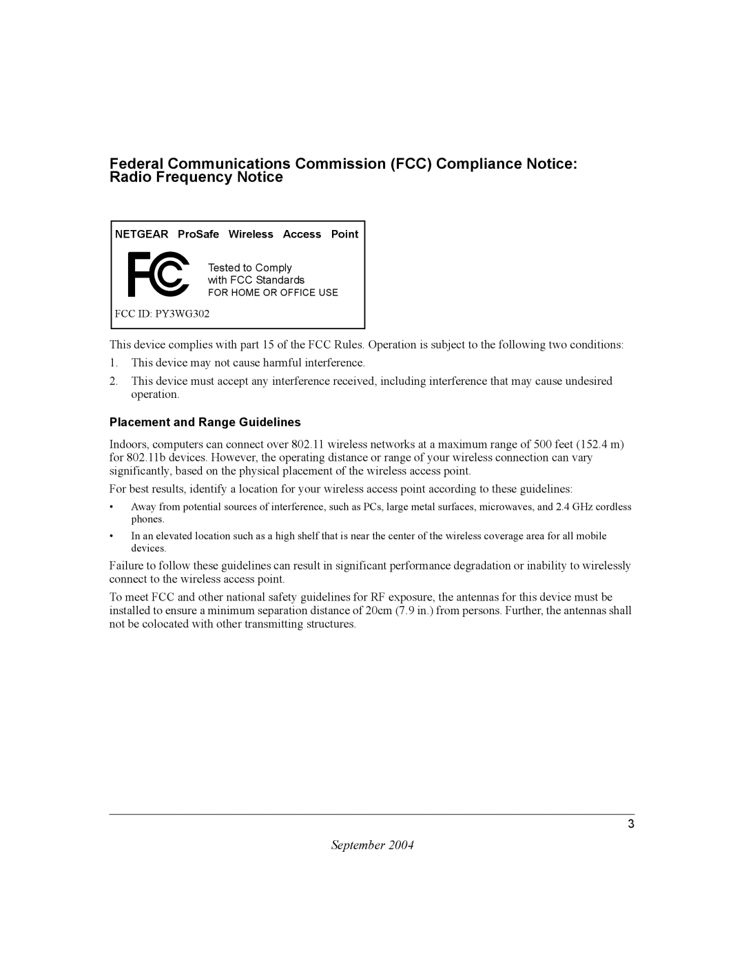 NETGEAR WG302 manual Placement and Range Guidelines 