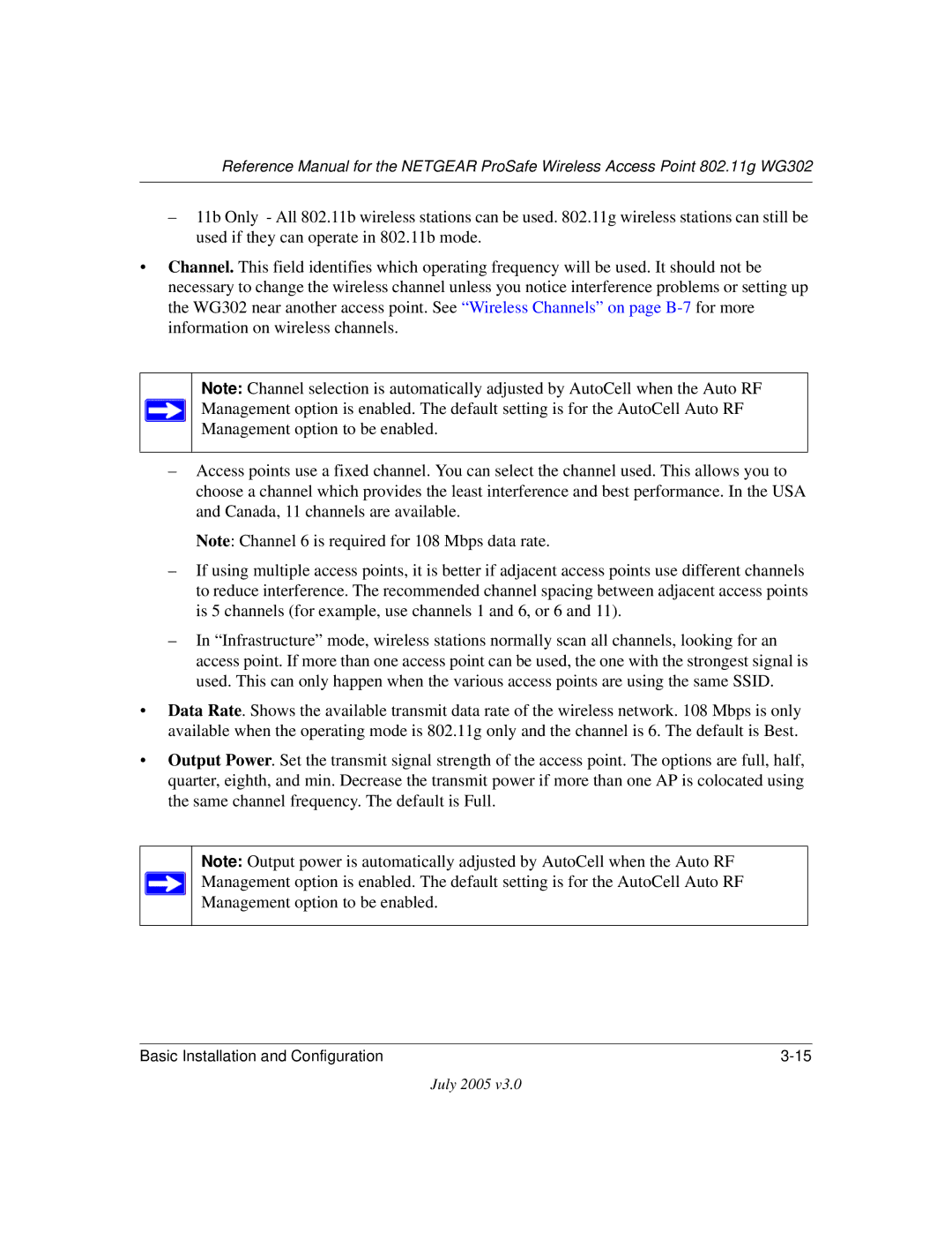 NETGEAR WG302 manual Basic Installation and Configuration 