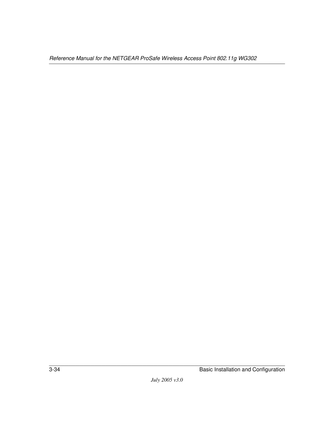 NETGEAR WG302 manual Basic Installation and Configuration 