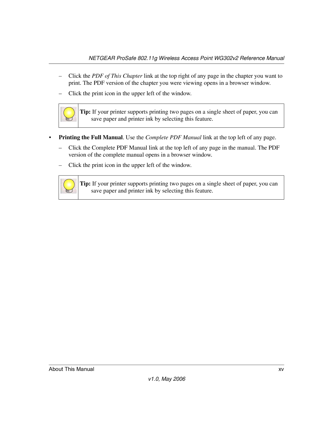 NETGEAR WG302v2 manual V1.0, May 