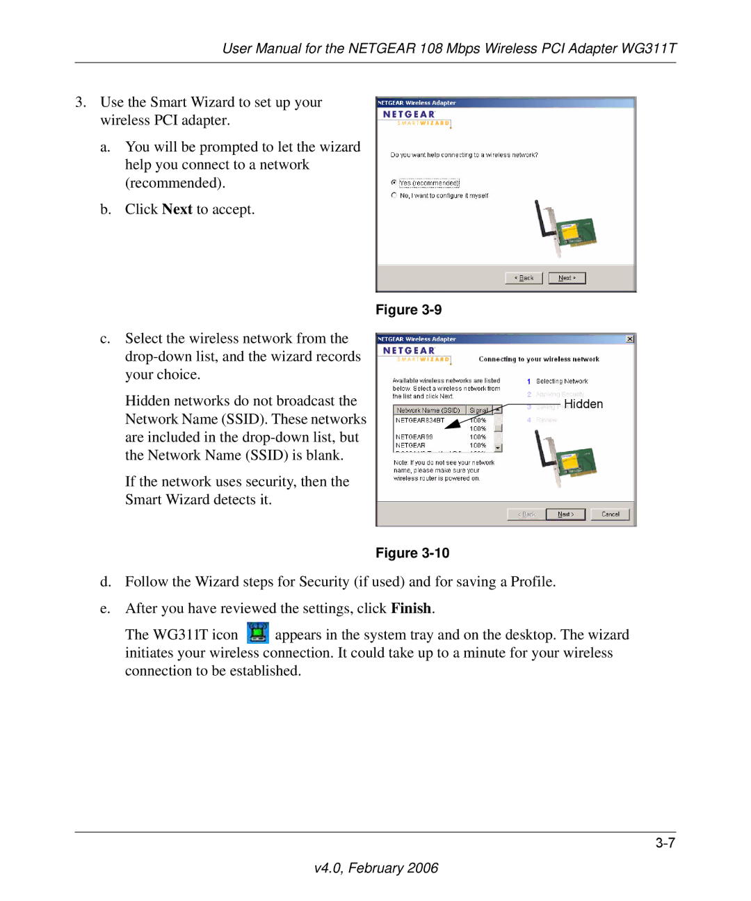 NETGEAR WG311T user manual V4.0, February 