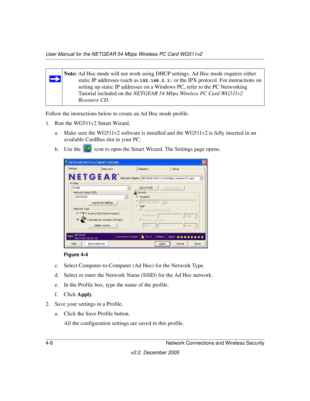 NETGEAR WG511v2 user manual V2.2, December 